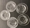 스푼 파이프 드라이 흡연 액세서리 실리콘 파이프 유리 메쉬 접시 그릇에 대한 교체 유리 화면 그릇 조각