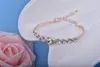 Wholesale-New Rose Gold Armband Kvinnor Wear Joker Smycken Europa och Amerika Simple Heart Bracelet Tillverkare Direkt