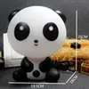 Panda dessin animé enfants lit bureau lampe de Table nuit lampe de couchage cadeauUS PLUG9260241