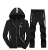 Terno Bumpybeast Sporting Mens Hoodie Zipper Cardigan Calças Fatos Treino duas partes Sets Set Homens Roupa