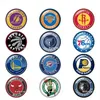 Hot! Esportes Basquete dos homens Americanos Logos Botão de Pressão De Vidro Jóias DIY Cabochão Foto Redonda Apartamento De Volta TW1147 Apreciação Jóias Wholsale