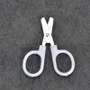 Mini White Black Scissors Home Portable Stainless Steel Scissors DIY Scrapbooking Office Stationery Cutting Supplies