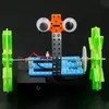 Technological small-scale invention of children's DIY manual scientific experiment toy two-wheel balancing car robot Science & Discovery