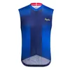 Rapha drużyna rowerowa bez rękawów Jersey MTB Odzież Road Racing Vest Outdoor Sports Uniform Letnie Oddychające koszule rowerowe Ropa Ciclismo S21042236 \ t