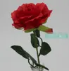 Decorazione domestica artificiale finto fiore rosa singolo ramo fiore di simulazione rosa seta singolo fiore di simulazione rosa WY891