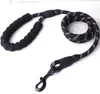 New Pet Supplies Hook Circular Rope Dog Traction Rope With Safe Reflective Light Dog Chain Dog Nylon Belt Suitable for Medium/large dogs