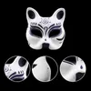 Makeup Dance White Masks Embryo Mold DIY Målning Handgjord maskmassa Djur Halloween Festival Party Masks Vitpapper Ansiktsmask DBC BH2912