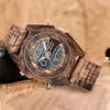 Reloj Digital Shifenmei para hombre, marca de lujo, reloj de madera para hombre, relojes deportivos informales Led, relojes de pulsera de madera para hombre, reloj Masculino LY1284v
