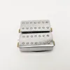 7 cordas de guitarra pickups humbucker captadores capa cromada parafuso duplo fileira 4c captadores de guitarra elétrica