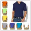 High quality cotton Summer horse Polo Shirt USA American Polo Shirts Men Short Sleeve Sport Casual Polo fashion Solid classic tshirt