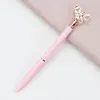 Diamond Butterfly Ballpoint Pen Bullet Type 10 Fashion Penns Office Stationery Creative Advertising 12 Colors8969043