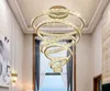 Creative Design Crystal Chandelier Modern Luxury Light Grand and Magnificent Ceiling Hanging Lamp for livingroom lobbyarea hotel MYY