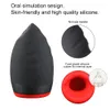 Oral Lick Suck Masturbator 6 Speeds Heating Vibrating Masturbator Electric Lick Suck Automatic Oral Waterproof Sex Toy For man3467199