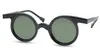ماركة الاستقطاب النظارات الشمسية خمر جولة نظارات المرأة نظارات الشمس رمادي الأخضر عدسة النظارات تايلاند النظارات النظارات مع مربع