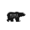 Esmalte Mama Urso Broche Pinos Botão Família Amor Animal Dos Desenhos Animados Papa Urso Broche Filhote de Urso Urso Jaqueta Jeans Pin Emblema Jóias A Granel