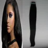 Tape-in Extensions van echt haar 40 stuks Remy-haar Dubbelzijdige tape Haar Huid Inslag Onzichtbaar 100g7978126