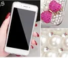 Toptan Lüks Inci Taklidi Elmas Kristal Glitter Çiçek Bling Kılıf Kapak Için SamsungS6 S6EPlus S7E S8 S9P N4 N5 N8