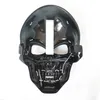 LED Light Up Horror Mask Halloween Glow Skull Mask Full Face Halloween Super Scary Party Masks Festival Cosplay Costume Supplies dbc vt0899