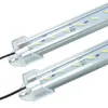 Barre lumineuse LED 7020 SMD 0.5M 36LED 1M 72 barre de bande rigide 12V Tiras de lumière dure avec profil en aluminium