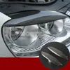 Kolfiber strålkastare Eye Lid Eyebrow Skal för VW Golf 5 GTI R32 MK5 2005-2007