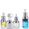 empty glass dropper bottles 30ml glass bottle dropper for essential oils , glass clear dropper bottle LX1840