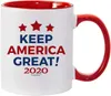 Trump Coffee Mugs Election U.S.A Make America Great Trump Céramique Café Lait Tasse Donald Trump Poignée Tasses En Céramique 8 styles GGA3152