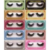 Dropshipping Fashion Nano mink false eyelashes extensions 100% handmade natural look fake lashes soft & vivid mink fur hair fake lashes