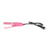 Profissional mini alisador de cabelo ferro cor-de-rosa cerâmica portátil cabelos eletrônicos endireitando o cabelo ferramentas cabelo