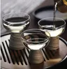 Heat resist tea cup with wood stand special teacups for teaware accessories japanese high quality home decor drinkware