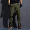 VOMINT pantalons décontractés hommes été armée Style pantalon hommes tactique Cargo pantalon mâle léger imperméable pantalon