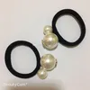 2.5CM Fashion big pearl hair ring head rope rubber band hairpins suit for bracelets elastic headdress jewelry vip gift