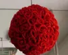 red rose balls wedding