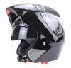 JIEKAI 105 çift vizörlü motosiklet kaskları için Modüler Kapak Up motocross kask yarışı Çift Capacete lens motosiklet kask