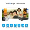 Anspo 1080P Wifi Kablosuz CCTV Kamera Sistemi Su geçirmez Ev Gözetleme Güvenlik Sistemi Tak ve P2P NVR