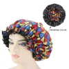 Mulheres Satin Bonnet Hair Care Caps dormir Perda Cap sono Hat Turban Noite Floral Beanie Envoltório principal Cabelo Tampa Elastic muçulmana