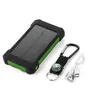 Solar Power Bank Waterproof 30000MAH Solar Charger 2 USB Ports Extern laddare PowerBank för Xiaomi MI iPhone 8 Smartphone MO2688853