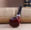 Hookah Novo tubo de pau de pau -rosa criativo Tubo de madeira de madeira portátil para homens