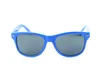 DHL -leverans Kids Traveller Solglasögon UV400 Färgglada ram Cool Sun Glass för pojke och flickor 12 färger