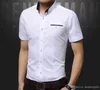 Nieuwe 20SS Casual Shirt Mannen Vrouwen Stand Kraag Shirts Korte Mouwen Katoen Hiphop Top Tee Street Donne Homme