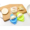 新しいスタイルのハンドレーシングマシンホームプラスチックdumplingパイ生地ペストリーパイdumplingsモールドツール卸売