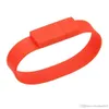 20 USB Silicone Armband Wrist Band USB Flash Drive Pen Drive Stick U Disk282n8692088