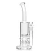 Neue Glass Vortex Wate Bongs Double Cages Percolator Pipe Dab Oil Rigs Mobius Matrix Sidecar Bubbler