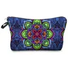 Bohemen Mandala Bloemen 3D Print Cosmetische Tassen Vrouwen Reizen Make-up Case Vrouwen Handtas Rits Cosmetische Tas Bloem Bedrukte Tas 18 Stijlen