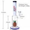 K130 wysoki bong naukowy szklany fajka wodna 13 cali duży gruby szklany bong wodny ananas perc dab rig z 14mm miską