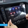 Car Styling Schermo di navigazione GPS Pellicola protettiva in vetro per Infiniti Q50 2018-2019 Controllo LCD Adesivo per auto schermo superiore inferiore