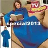 Original Fleece Blanket with Sleeves BCRF Blue2869