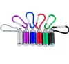 Mini miroir convexe LED lampe de poche lampe torche porte-clés porte-clés nouveau zoom de mise au point portable lampe de poche torches gratuit dhl en gros