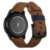 Совместимые Galaxy Watch 46 -мм полосы Gear S3 Bands 22 мм подлинный кожаный ремешок для замены пряжки для запястья для Samsung Gear3103