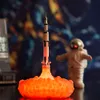 3d طباعة مصباح الأزياء الصواريخ الهدايا الإلكترونية غريب جديد المنتجات الإبداعية الديكور أدى ضوء الليل هدية المفضلة 3 أنماط