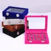 Sieraden Display Kist / Sieraden Opslag Organisator Oorbellen Ring Box Case voor Jewlery Gift Box Sieraden Doos Gratis Verzending T190629